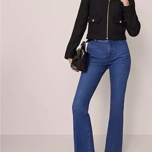 Women’s Ann Taylor Tweed Cropped Jacket